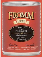 Fromm Fromm Turkey & Pumpkin Pate Canned Dog Food - 12.2 Oz, Case of 12