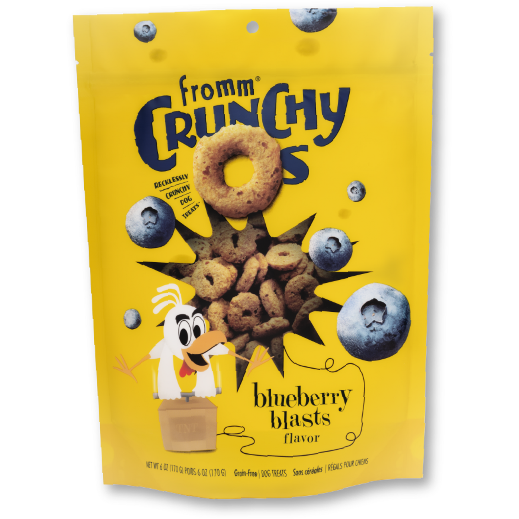 Fromm Fromm Crunchy Os Blueberry Blasts Dog Treats - 6 OZ