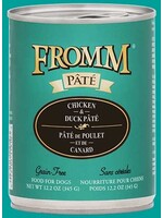 Fromm Fromm Chicken & Duck Pate Canned Dog Food - 12.2 Oz, Case of 12