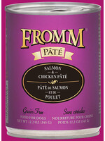 Fromm Fromm Salmon & Chicken Pate Canned Dog Food - 12.2 Oz, Case of 12