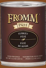 Fromm Fromm Turkey Pate Canned Dog Food - 12 Oz, Case of 12