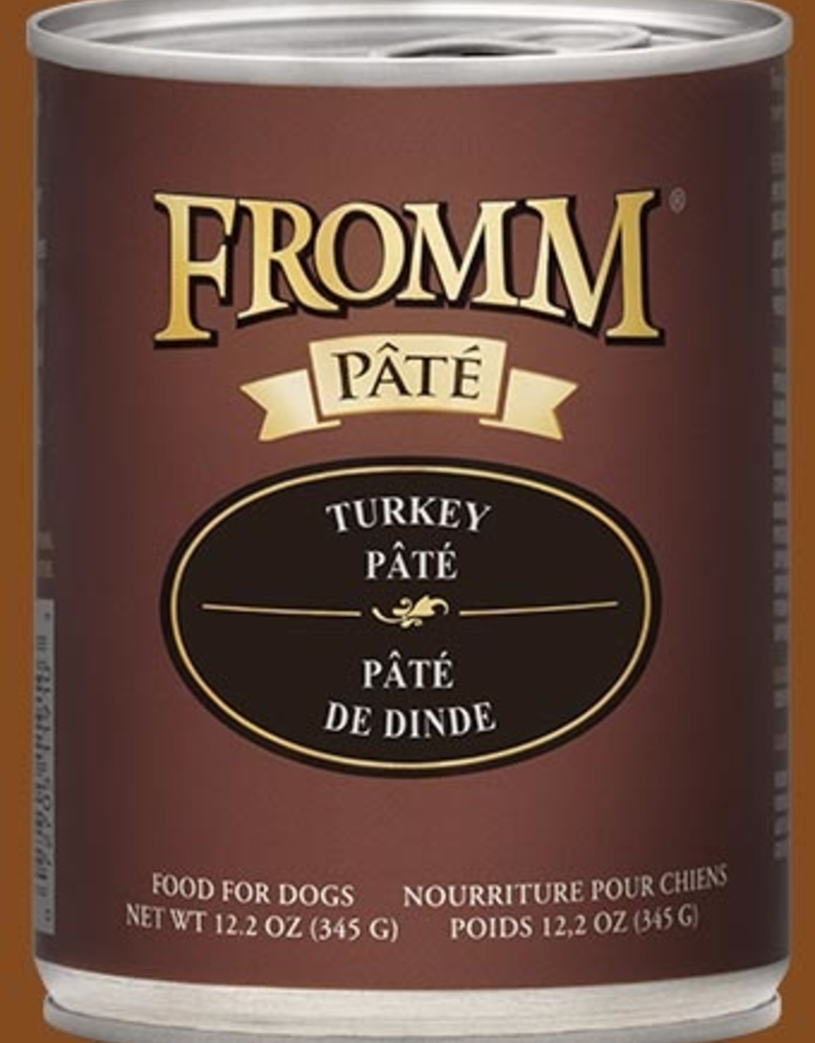 Fromm Fromm Turkey Pate Canned Dog Food - 12 Oz, Case of 12