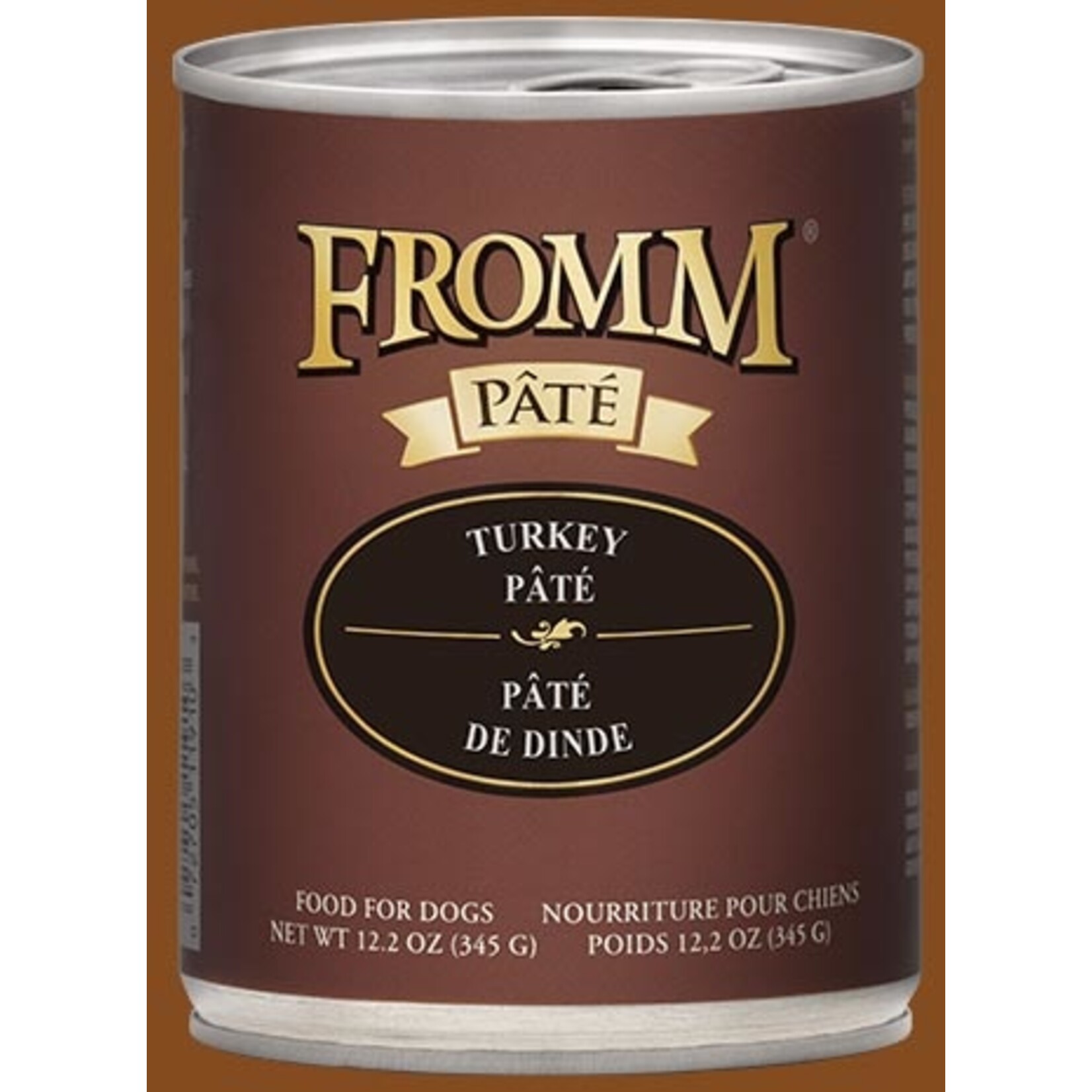 Fromm Fromm Turkey Pate Canned Dog Food - 12 Oz, Case of 12