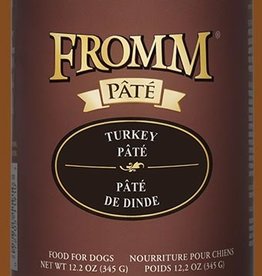 Fromm FROMM DOG PATE TURKEY CAN 12.2OZ CASE OF 12