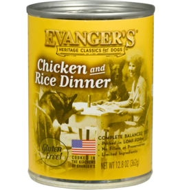 EVANGER'S EVANGER'S CLASSIC CHICKEN & RICE 13OZ CASE OF 12