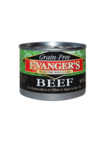 Evanger's EVANGER'S GRAIN FREE BEEF 6OZ CASE OF 24