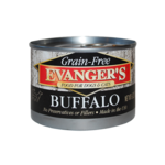 Evanger's EVANGER'S GRAIN FREE BUFFALO 6OZ CASE OF 24