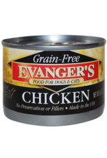 EVANGER'S EVANGER'S GRAIN FREE COOKED CHICKEN 13OZ CASE OF 12