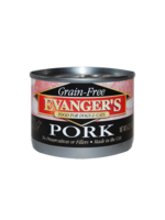 Evanger's EVANGER'S GRAIN FREE PORK 6OZ CASE OF 24