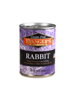 Evanger's EVANGER'S GRAIN FREE RABBIT 12.5OZ CASE OF 12