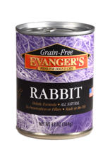 EVANGER'S EVANGER'S GRAIN FREE RABBIT 13OZ CASE OF 12