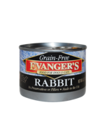 Evanger's EVANGER'S GRAIN FREE RABBIT 6OZ CASE OF 24