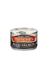 Evanger's EVANGER'S GRAIN FREE WILD SALMON 6OZ CASE OF 24