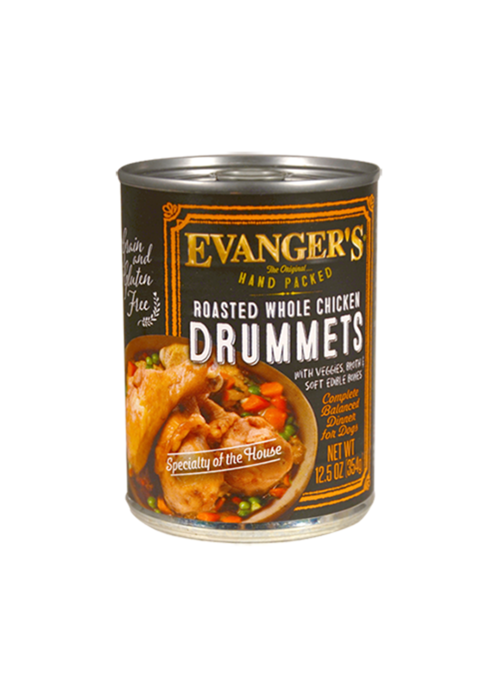 Evanger's EVANGER'S HP ROASTED CHICKEN DRUMMET DINNER 12.8OZ CASE OF 12