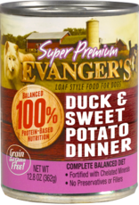 EVANGER'S EVANGER'S SP DUCK & SWEET POTATO 13OZ CASE OF 12