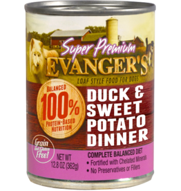 EVANGER'S EVANGER'S SP DUCK & SWEET POTATO 13OZ CASE OF 12