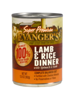 Evanger's EVANGER'S SP LAMB & RICE 13OZ CASE OF 12