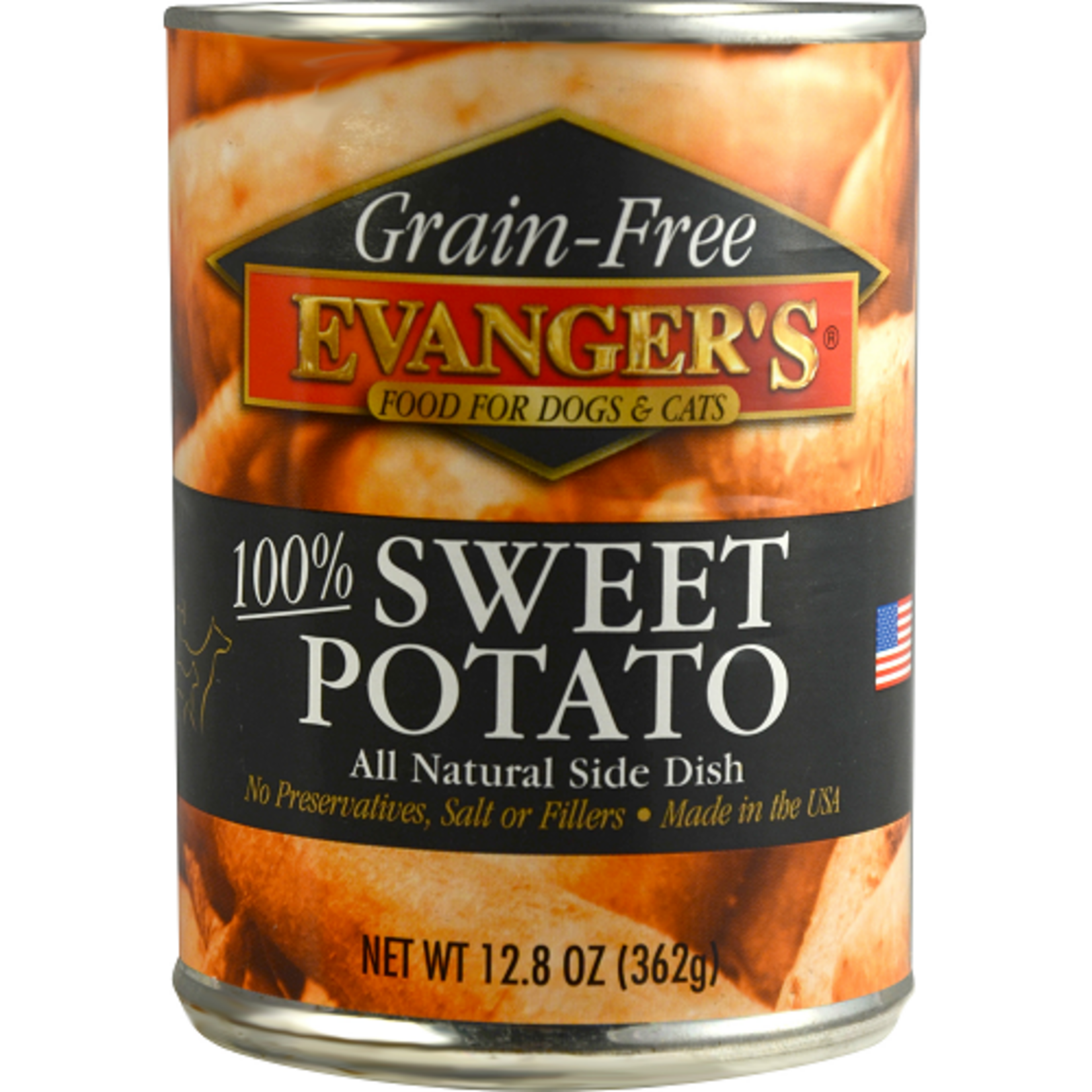 Evanger's EVANGER'S GRAIN FREE SWEET POTATO 6OZ CASE OF 24