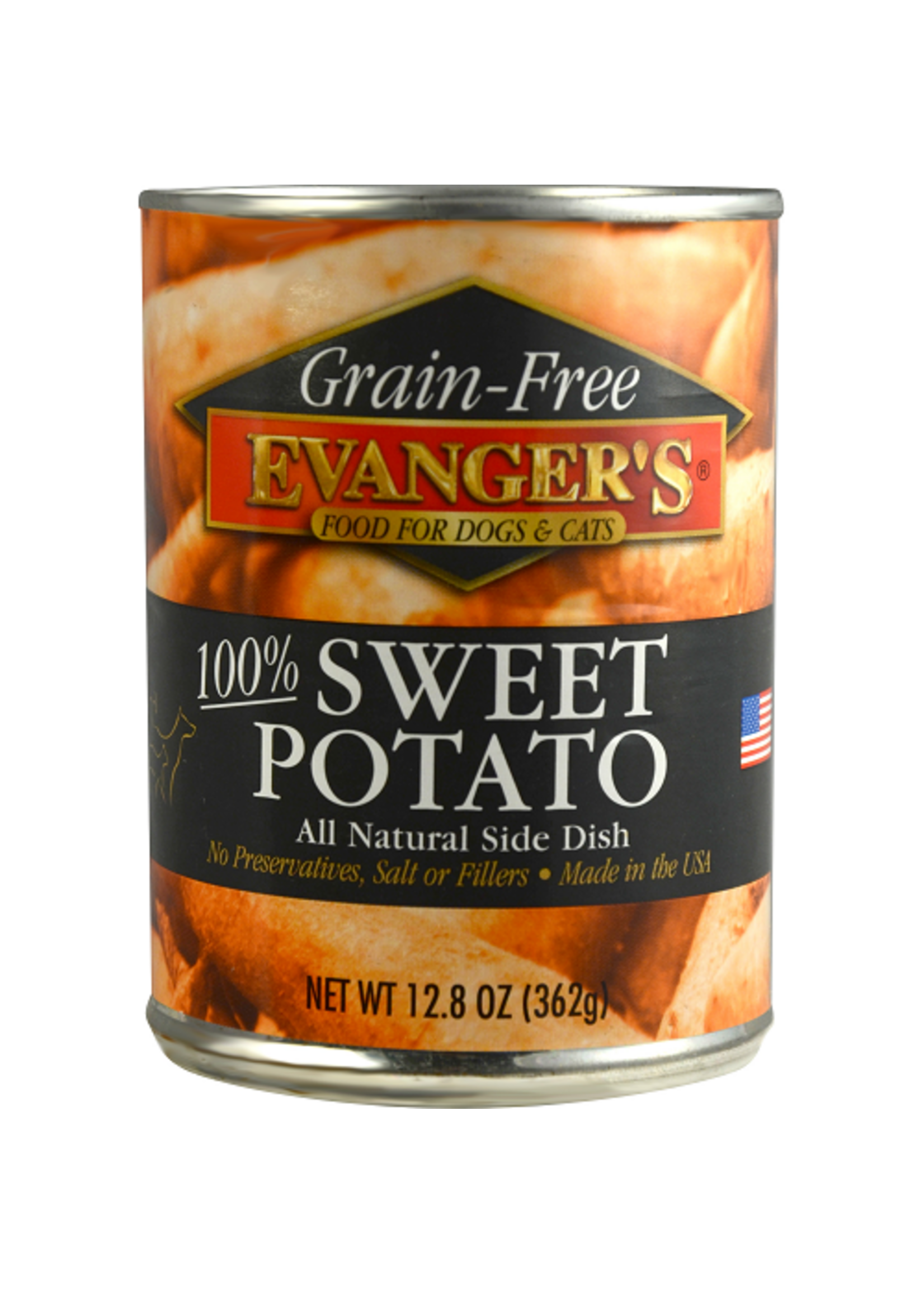 Evanger's EVANGER'S GRAIN FREE SWEET POTATO 6OZ CASE OF 24