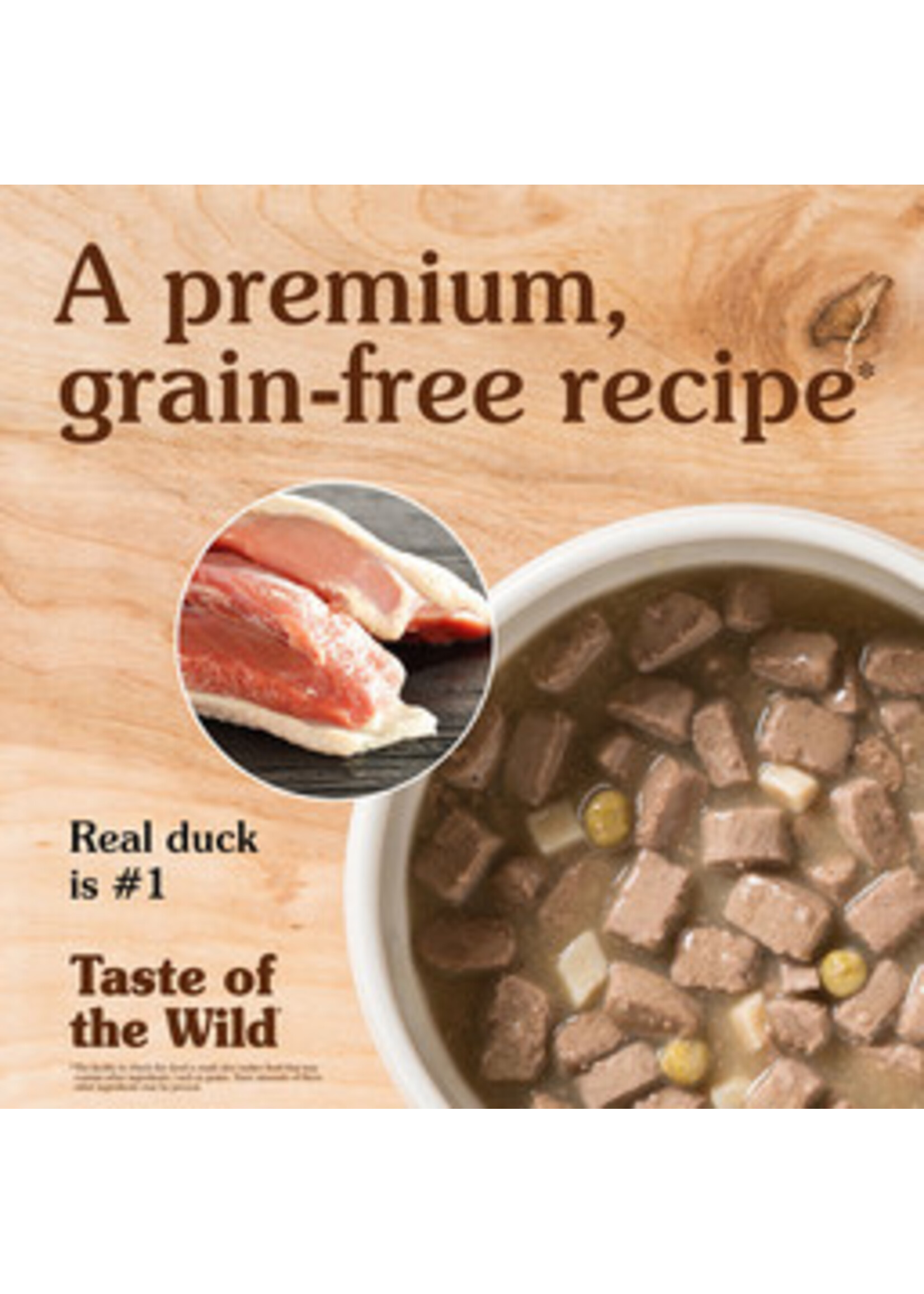 Taste of the Wild Taste of the Wild Wetlands Wet Canned Dog Food with Roasted Duck - 13.2 Oz, Case of 12