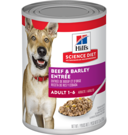 Hill's Science Diet HILL'S SCIENCE DIET DOG ADULT BEEF & BARLEY CAN 5.8OZ CASE OF 24
