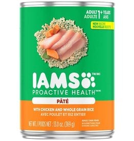 IAMS COMPANY IAMS DOG CAN CHICKEN & RICE PATE 13.2OZ CASE OF 12