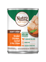 Nutro NUTRO DOG HEARTY STEW CHICKEN, CARROT & PEA CAN 12.5OZ CASE OF 12