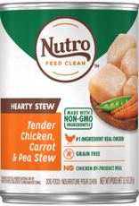 Nutro NUTRO DOG HEARTY STEW CHICKEN, CARROT & PEA CAN 12.5OZ CASE OF 12