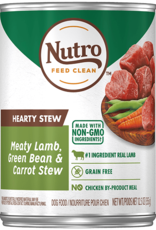 Nutro NUTRO DOG HEARTY STEW LAMB, GREEN BEAN, & CARROT CAN 12.5OZ CASE OF 12