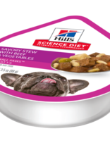 Hill's Science Diet HILL'S SCIENCE DIET DOG SMALL & MINI ADULT SAVORY STEW BEEF & VEGETABLES TRAY 3.5OZ BOX OF 12