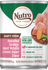 Nutro NUTRO DOG HEARTY STEW TURKEY, SWEET POTATO, & GREEN BEAN CAN 12.5 OZ CASE OF 12