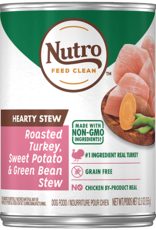 NUTRO PRODUCTS  INC. NUTRO DOG HEARTY STEW TURKEY, SWEET POTATO, & GREEN BEAN CAN 12.5 OZ CASE OF 12