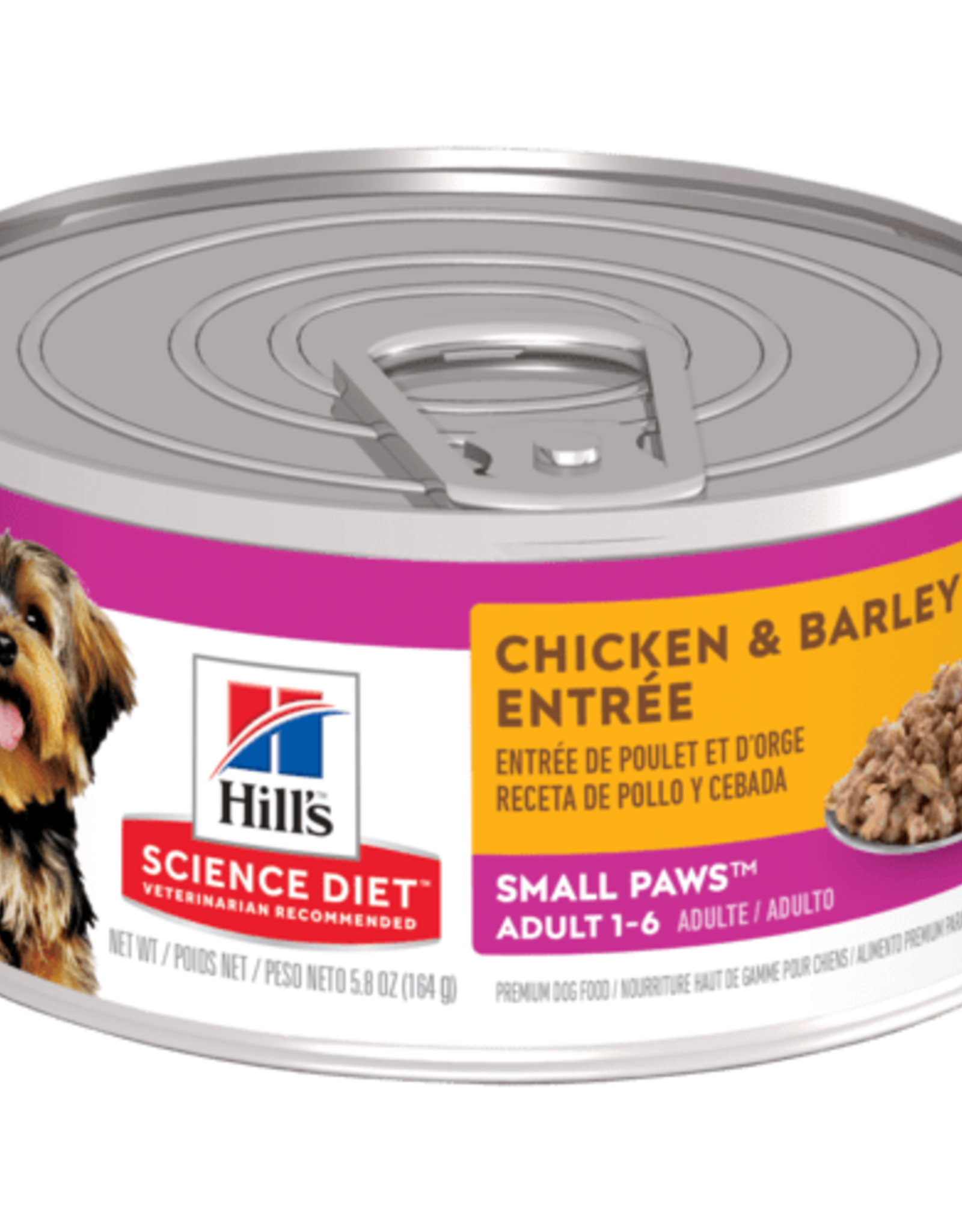 Hill's Science Diet HILL'S SCIENCE DIET DOG ADULT SMALL & MINI CHICKEN CAN 5.8OZ CASE OF 24