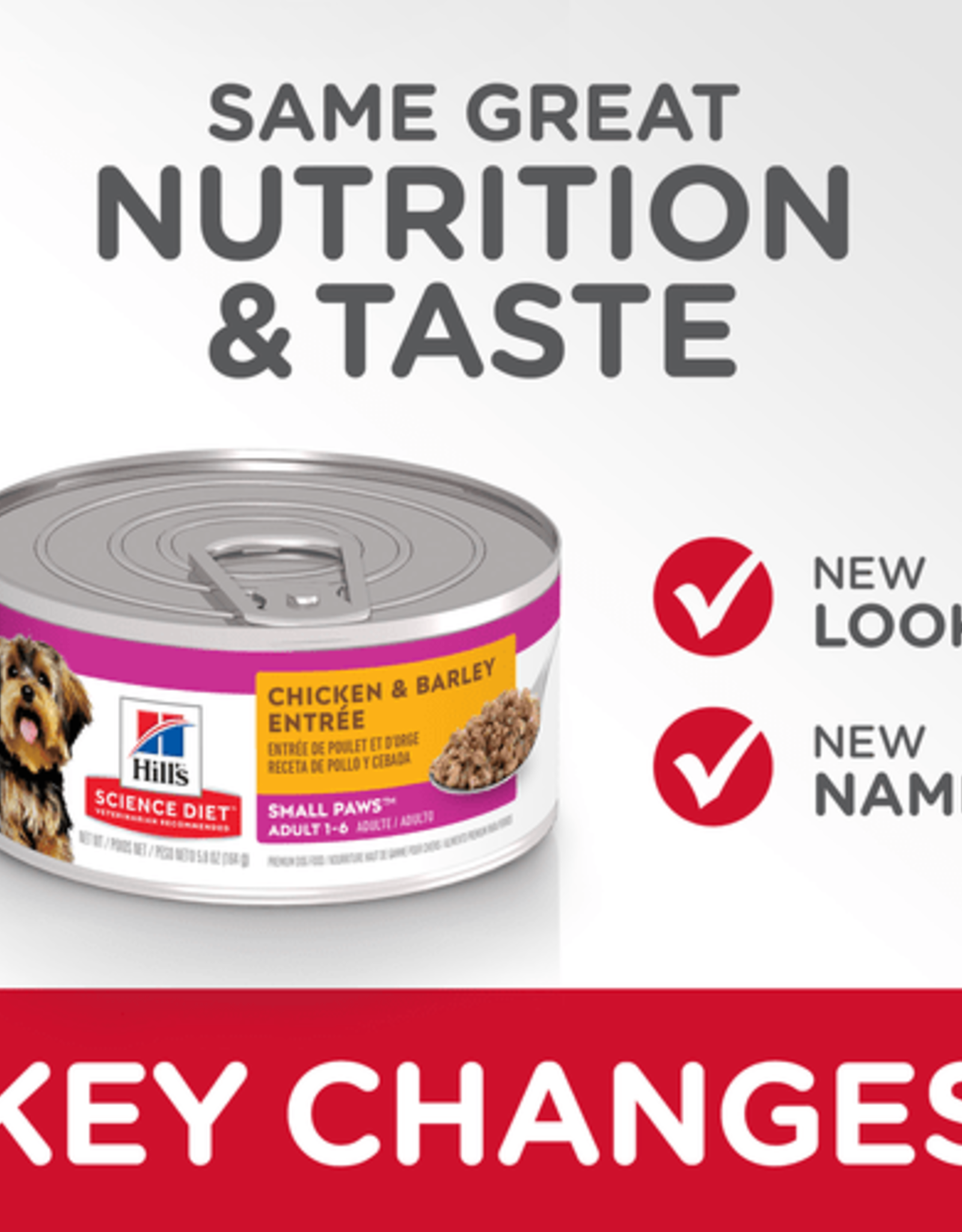 Hill's Science Diet HILL'S SCIENCE DIET DOG ADULT SMALL & MINI CHICKEN CAN 5.8OZ CASE OF 24