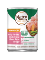 Nutro NUTRO DOG PREMIUM LOAF TURKEY, SWEET POTATO GREEN BEAN CAN 12.5OZ CASE OF 12