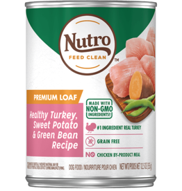 Nutro NUTRO DOG PREMIUM LOAF TURKEY, SWEET POTATO GREEN BEAN CAN 12.5OZ CASE OF 12