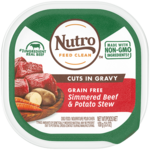 Nutro NUTRO DOG SIMMERED BEEF & POTATO STEW TRAY 3.5OZ CASE OF 24
