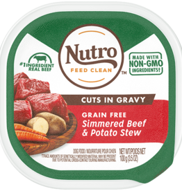 Nutro NUTRO DOG SIMMERED BEEF & POTATO STEW TRAY 3.5OZ CASE OF 24