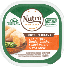 Nutro NUTRO DOG TENDER CHICKEN SWEET POTATO & PEA STEW 3.5OZ TRAY CASE OF 24