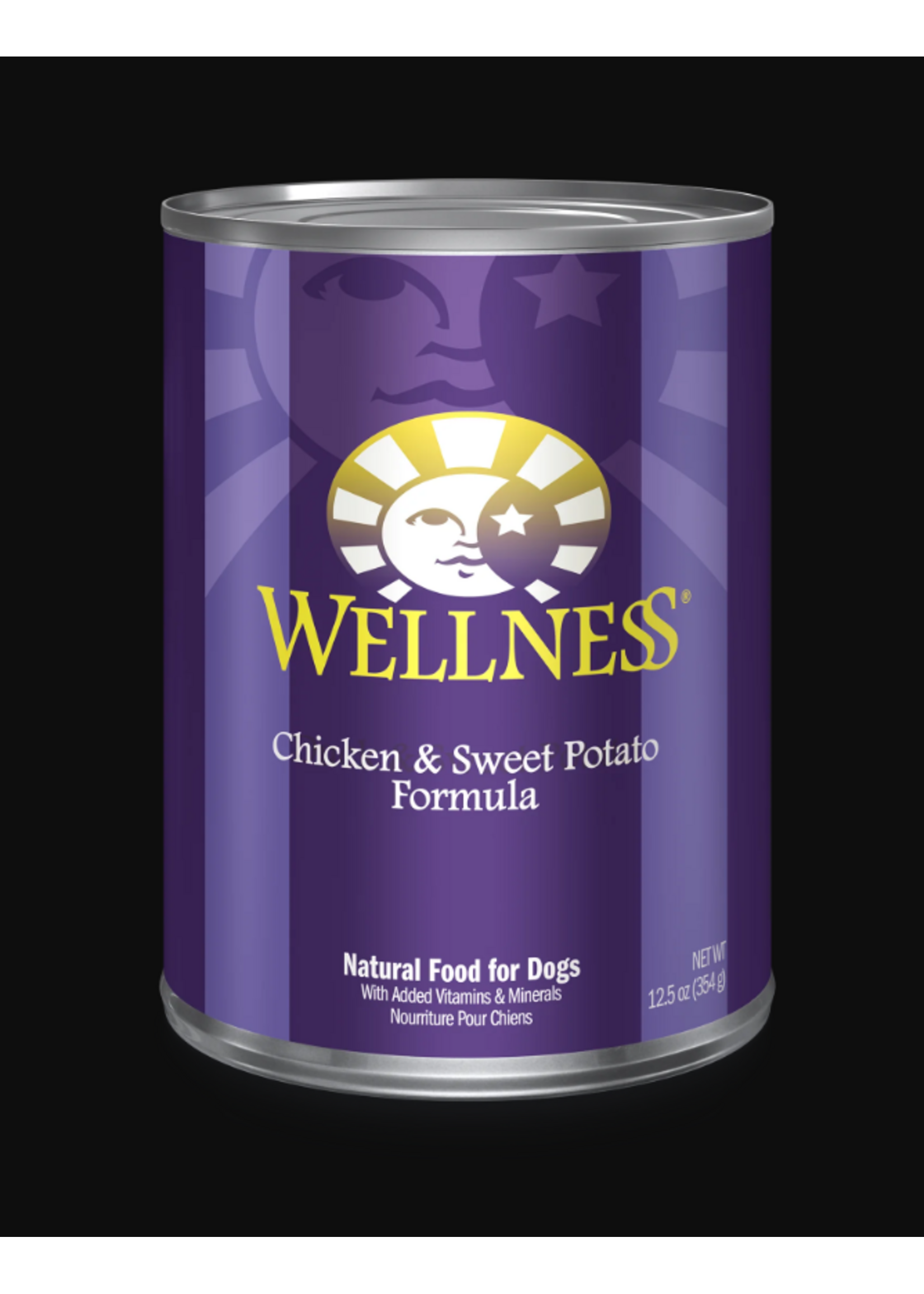 Wellness WELLNESS DOG CAN CHICKEN & SWEET POTATO 12.5OZ CASE OF 12