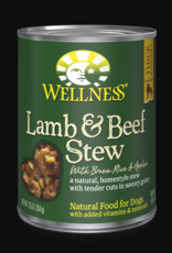 WELLPET LLC WELLNESS DOG CAN LAMB & BEEF STEW 12.5OZ CASE OF 12