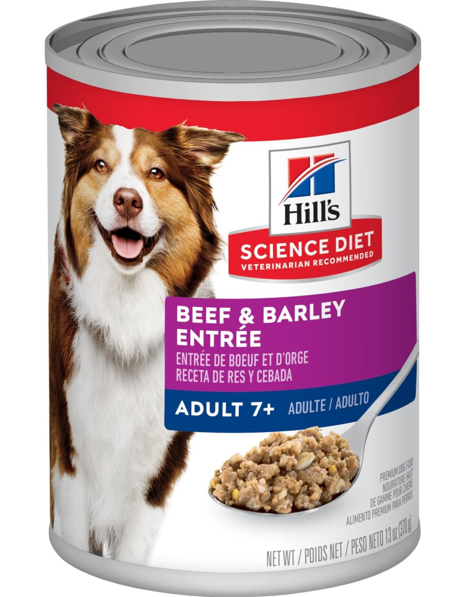 Hill's Science Diet HILL'S SCIENCE DIET DOG MATURE BEEF & BARLEY CAN 13OZ CASE OF 12