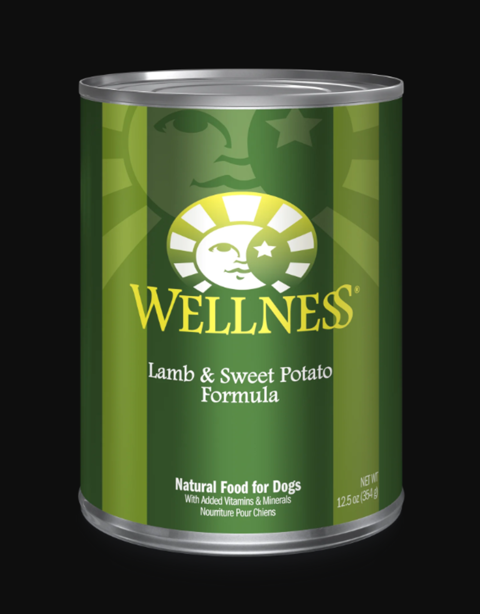 Wellness WELLNESS DOG CAN LAMB & SWEET POTATO 12.5OZ CASE OF 12