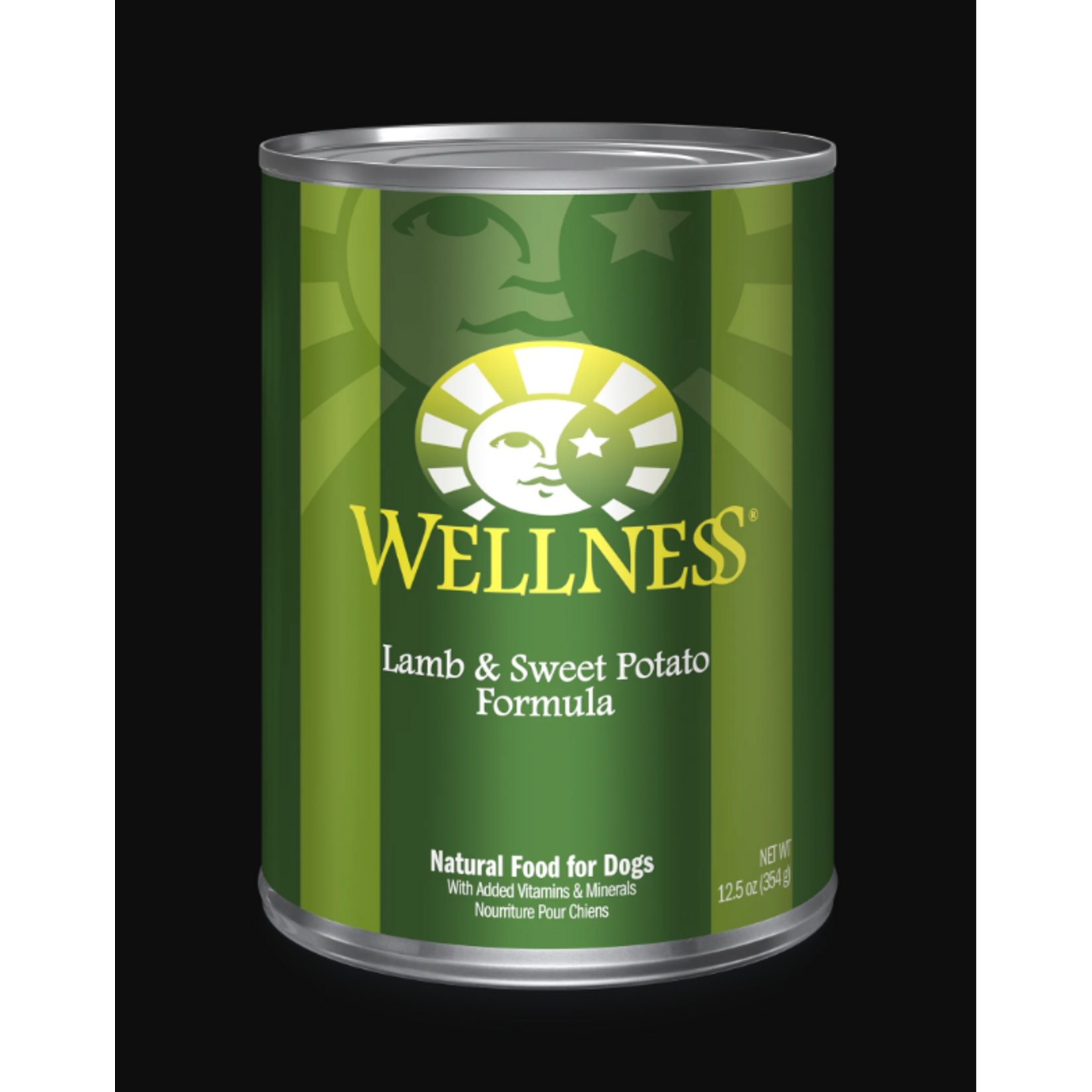 Wellness WELLNESS DOG CAN LAMB & SWEET POTATO 12.5OZ CASE OF 12