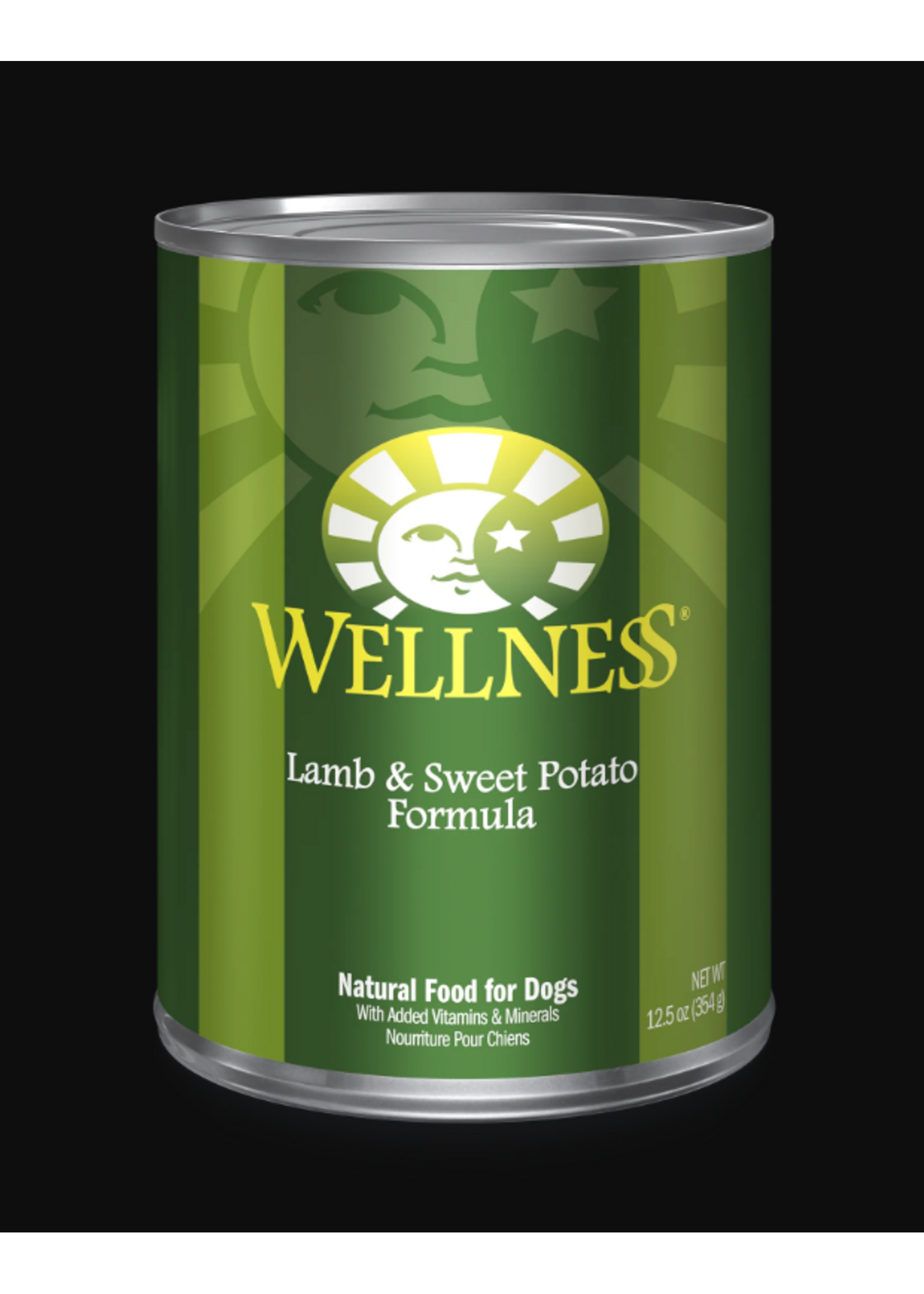 Wellness WELLNESS DOG CAN LAMB & SWEET POTATO 12.5OZ CASE OF 12