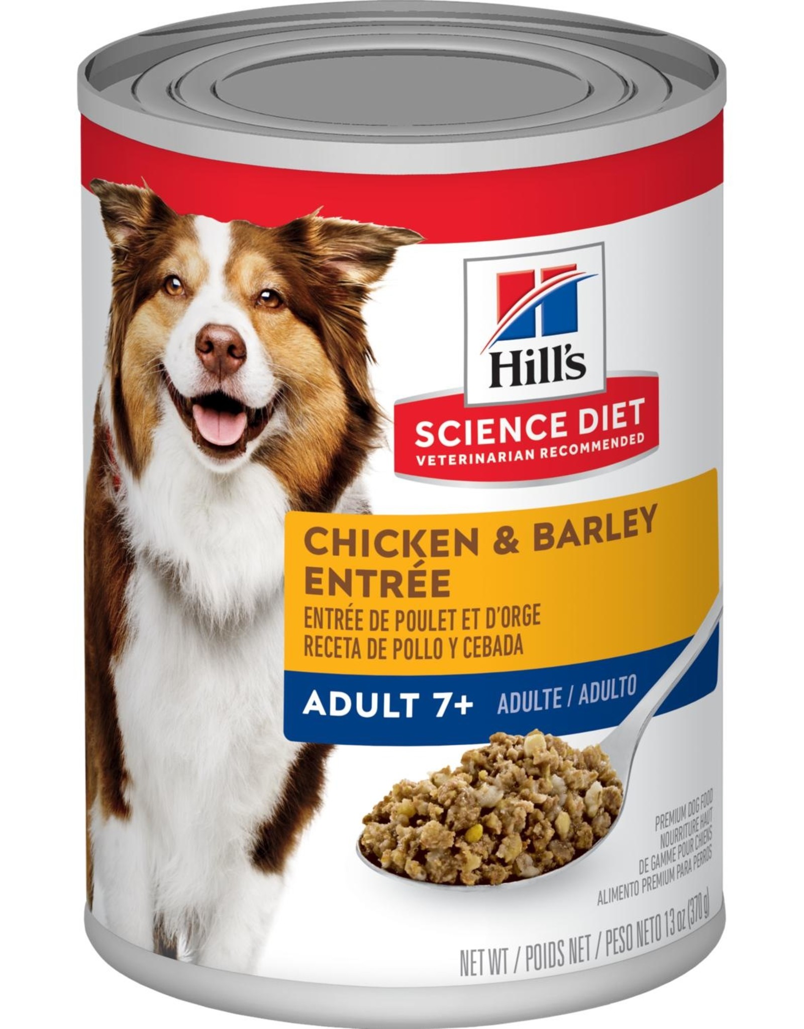Hill's Science Diet HILL'S SCIENCE DIET DOG MATURE CHICKEN & BARLEY CAN 13 OZ CASE OF 12