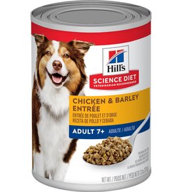 SCIENCE DIET HILL'S SCIENCE DIET DOG MATURE CHICKEN & BARLEY CAN 13 OZ CASE OF 12