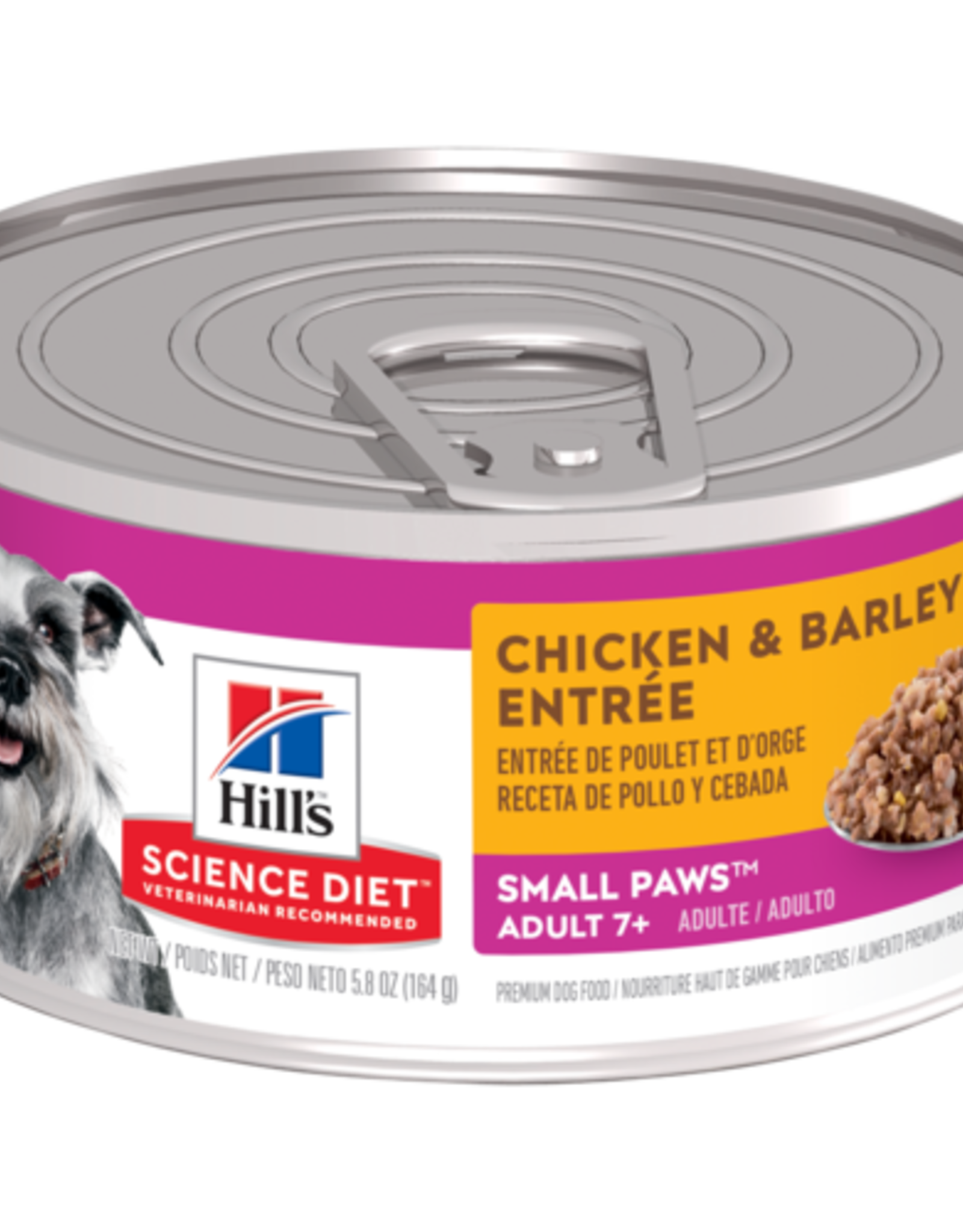 Hill's Science Diet HILL'S SCIENCE DIET DOG MATURE SMALL & MINI CHICKEN CAN 5.8OZ CASE OF 24