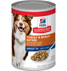 SCIENCE DIET HILL'S SCIENCE DIET DOG MATURE TURKEY & BARLEY CAN 13 OZ CASE OF 12