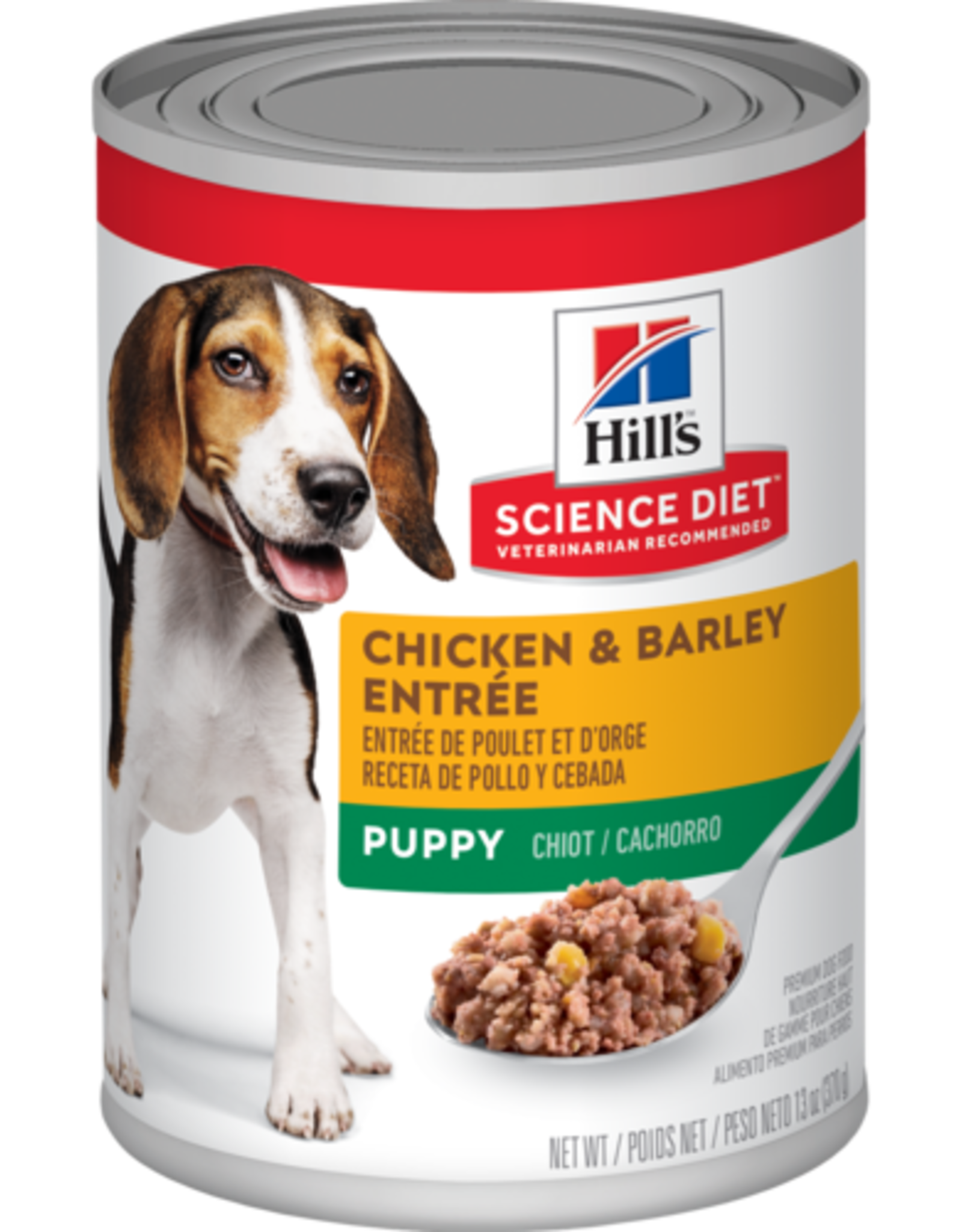 Hill's Science Diet HILL'S SCIENCE DIET PUPPY CHICKEN & BARLEY CAN 13OZ CASE OF 12